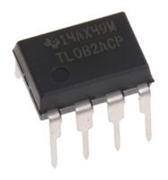 tl082acp Texas Instruments, Operational Amplifier, 3 MHz, 8-Pin 15 V PDIP