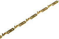 42460-1 TE Connectivity FASTIN-FASTON .250 Uninsulated Male Spade Connector, Tab, 6.35 x 0.81mm Tab Size, 0.8mm² to 2mm²