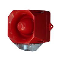 7052213ful-0126 Eaton Series Clear Sounder Beacon, 230 V ac, IP66, Wall Mount, 110dB at 1 Metre