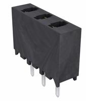 mms-103-01-l-sv Samtec MMS Series Straight Through Hole Mount PCB Socket, 2-Contact, 1-Row, 2mm Pitch, Solder Termination