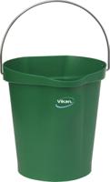 56862 12L Plastic Green Bucket With Handle