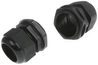 ngm50-blk HellermannTyton NGM Series Black Nylon Cable Gland, M50 Thread, 30mm min., 38mm max., IP68