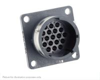 utgx01419p Souriau Sunbank by Eaton, UTGX 19 Way Flange Mount Circular Connector Plug, Socket Contacts,Shell Size 14, Bayonet,