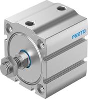 adn-s-50-30-a-p-a Festo Pneumatic Compact Cylinder - 8092074 50 mm Bore, 30 mm ADN-S-50-30-A-P-A Series, Double Acting Acting