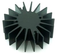 ila-hsink-radl-55x20mm-blk Intelligent LED Solutions Heatsink, SCOB, 55 (Dia.) x 20mm