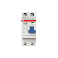 2csf202101r1630-f202-a-63003 ABB F202 RCCB, 63A, 2 Pole, 30mA, Type A, 230V ac