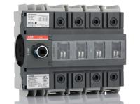 ot160g04p-1sca135140r1001 ABB 4P Pole Base Mounting Isolator Switch - 160A Maximum Current, 132kW Power Rating, IP20