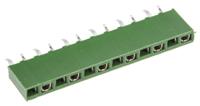 1-215297-2 TE Connectivity AMPMODU HV100 Series Straight Through Hole Mount PCB Socket, 12-Contact, 1-Row, 2.54mm Pitch, Solder