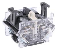 7049105 EAO 704 Series Contact Block for Use with 04 Series, 500V ac, 1NO + 1NC