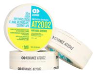 at2002 Advance Tapes AT2002 Cloth Tape, 50m x 50mm, White, Gloss Finish