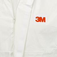4545-2xl 3M White Coverall, EN 1073-2, EN 1149-5, XXL