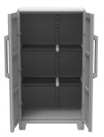 136-8878 RS PRO 2 Door Plastic Floor Standing Storage Cabinet, 780 x 430 x 1430mm