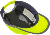918-5683 Portwest Yellow Standard Peak Bump Cap, ABS Protective Material