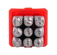875-4727 RS PRO 3mm x 9 Piece Engraving Number Punch Set, (0 → 8)