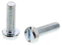 908-7766 RS PRO Slot M4  Cheese Head Steel Machine Screws DIN 84 x 50.0mm