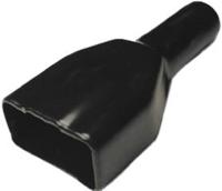 dt12p-bt-bk Deutsch Receptacle Black, Plastic