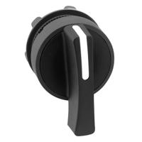 zb5aj8 Schneider Electric Harmony XB5 Series 3 Position Selector Switch Head, 22mm Cutout, Black Handle