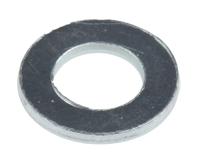 527-640 RS PRO Bright Zinc Plated Steel Plain Form A Washers, M10, DIN 125A