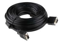 182-8529 RS PRO Male VGA to Male VGA Cable, 15m Black