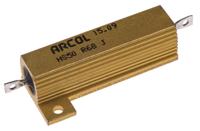 hs50-r68-j Arcol, 680mΩ 50W Wire Wound Chassis Mount Resistor HS50 R68 J ±5%
