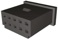 284123-1 TE Connectivity, AMPMODU MOD II Female Connector Housing, 2.54mm Pitch, 10 Way, 2 Row
