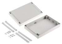 c2016241 OKW Robust Box Series Grey ABS Enclosure, IP66, Grey Lid, 240 x 160 x 60mm