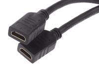 919-4090 RS PRO Single Gang 2 Way Female HDMI Faceplate