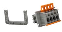 1821070 Phoenix Contact PLW 16-6/4-10 Series Feed Through Terminal Block, 4-Contact, 10mm Pitch, Panel Mount, 1-Row, Screw