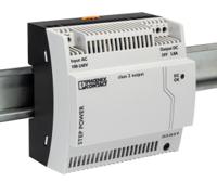 2868677 Phoenix Contact STEP POWER Switched Mode DIN Rail Power Supply, 85 → 264V ac ac Input, 24V dc dc Output, 3.8A