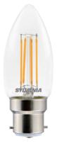 29343 Sylvania ToLEDo Retro Candle B22 LED Bulbs 4.5 W(40W), 2700K, Homelight, Candle shape