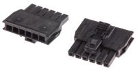 105307-1206 Molex, Nano-Fit Female Connector Housing, 2.5mm Pitch, 6 Way, 1 Row