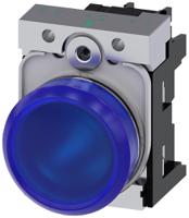 3su1156-6aa50-1aa0 Siemens, SIRIUS ACT 3SU11, Panel Mount Blue LED Indicator, 22mm Cutout, Round, 230V ac