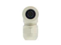 t4112412051-000 TE Connectivity Circular Connector, 5 Contacts, Cable, M12 Connector, Socket, Female, IP67, T411 Series