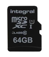 inmsdx64g10-90u1 Integral Memory 64 GB MicroSDXC Micro SD Card, Class 10