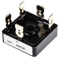 vs-36mt80 Vishay Bridge Rectifier, 35A, 800V, 3-phase, 5-Pin