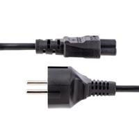 pxtnb3seu1m StarTech.com CEE 7/7 Power (European) Plug to IEC 60320 C5 Power Plug Power Cable, 1m