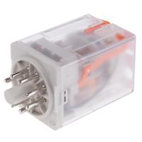 r15-2012-23-5024-wtl Relpol Plug In Power Relay, 24V ac Coil, 10A Switching Current, DPDT