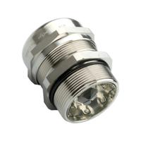 53112635 Lapp 5311 Series Silver Brass Cable Gland, M20 Thread, IP66, IP68, IP69