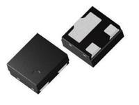 vcan24a2-ht5hg3-08 Vishay VCAN24A2-HT5HG3-08, Triple-Element Bi-Directional TVS Diode, 100W, 3-Pin DFN1110-3A