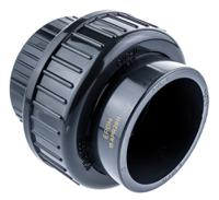 721511111 Georg Fischer Plastic Pipe Fitting, Straight Union, 2in