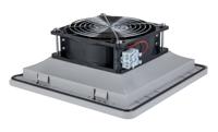 7f2090243100 Finder 7F Series Filter Fan, 24 V dc, DC Operation, 100m³/h Filtered, 100m³/h Unimpeded, IP54, 209 x 209mm