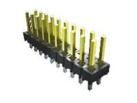 tsw-103-08-g-s-ra Samtec TSW Series Right Angle Through Hole Pin Header, 3 Contact(s), 2.54 mm Pitch, 1 Row, Unshrouded
