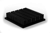 sfh4001-15l European Thermodynamics Heatsink, Universal Square Alu, 40 x 40 x 15mm