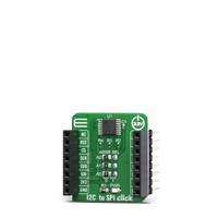 mikroe-3743 MikroElektronika 12C to SPI click SC18IS602B Development Kit for Interface Between SPI Bus and I2C Bus MIKROE-3743