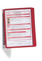 555103 Durable Red Presentation Folder