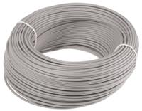 51106 Lapp ÖLFLEX HEAT Series Grey 1.5 mm² Hook Up Wire, 15 AWG, 19/0.25 mm, 100m, Silicone Insulation,