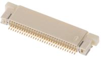 3-1734839-0 TE Connectivity, FPC 0.5mm Pitch 30 Way Right Angle Female FPC Connector, ZIF Top Contact
