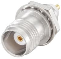 56k504-200n5 Rosenberger, Jack Panel Mount TNC Connector, 50Ω, Solder Termination, Straight Body