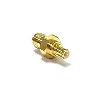 246-9517 RS PRO Straight 50Ω Coaxial Adapter SMA Socket to MCX Plug 6GHz