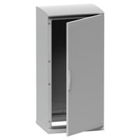 nsyplazt1574g Schneider Electric PanelSeT Series Fibreglass Reinforced Polyester Single-Door-Door Floor Standing Enclosure, Opaque